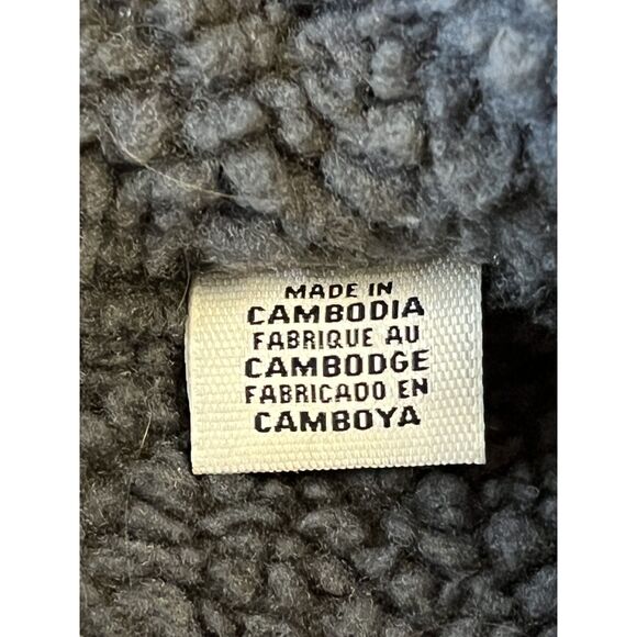 🔥 LEVI’S Black Sherpa Denim Trucker Jacket Duvall Chore 16365-0054 Sz XXL 🔥 - Picture 5 of 12